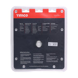 This is an image of Timco - Circular Saw Blade - Combination - Medium 254 x 30 x 40T (1 Each Clamshell) C2543040