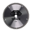 This is an image of Timco - Circular Saw Blade - Trimming/Crosscut - Medium/Fine 315 x 30 x 60T (1 Each Clamshell) C3153060