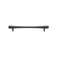 High quality image of the Heritage Brass Cabinet Pull T-Bar Raindrop Design 128mm CTC Matt Bronze Finish | Sku. c3570-128-mb | Discounted prices available from Trade Door Handles