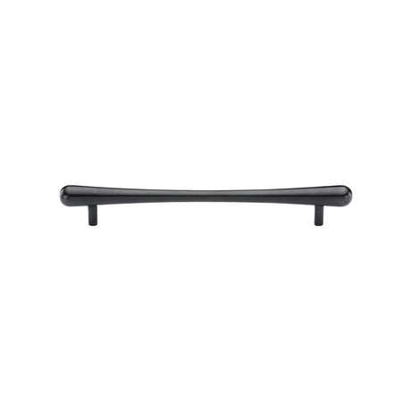 High quality image of the Heritage Brass Cabinet Pull T-Bar Raindrop Design 128mm CTC Matt Bronze Finish | Sku. c3570-128-mb | Discounted prices available from Trade Door Handles