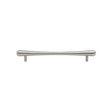 High quality image of the Heritage Brass Cabinet Pull T-Bar Raindrop Design 128mm CTC Satin Nickel Finish | Sku. c3570-128-sn | Discounted prices available from Trade Door Handles