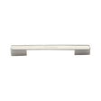 High quality image of the Heritage Brass Cabinet Pull Bridge Design 128&amp;160mm CTC Polished Nickel Finish
 | Sku. c3684-128-160pn | Discounted prices available from Trade Door Handles