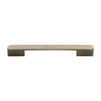 High quality image of the Heritage Brass Cabinet Pull Bridge Design 192&amp;224mm CTC Antique Brass Finish
 | Sku. c3684-192-224at | Discounted prices available from Trade Door Handles