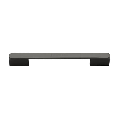 High quality image of the Heritage Brass Cabinet Pull Bridge Design 192&amp;224mm CTC Matt Bronze Finish
 | Sku. c3684-192-224mb | Discounted prices available from Trade Door Handles