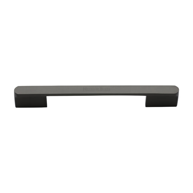 High quality image of the Heritage Brass Cabinet Pull Bridge Design 192&amp;224mm CTC Matt Bronze Finish
 | Sku. c3684-192-224mb | Discounted prices available from Trade Door Handles