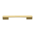 Heritage Brass Cabinet Pull Bridge Design 192&224mm CTC Satin Brass Finish - M.Marcus code C3684 192&224SB