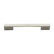 High quality image of the Heritage Brass Cabinet Pull Bridge Design 192&amp;224mm CTC Satin Nickel Finish
 | Sku. c3684-192-224sn | Discounted prices available from Trade Door Handles