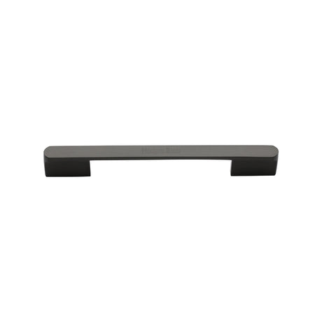 High quality image of the Heritage Brass Cabinet Pull Bridge Design 96mm CTC Matt Bronze Finish | Sku. c3684-96-mb | Discounted prices available from Trade Door Handles