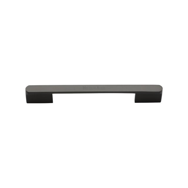 High quality image of the Heritage Brass Cabinet Pull Bridge Design 96mm CTC Matt Bronze Finish | Sku. c3684-96-mb | Discounted prices available from Trade Door Handles