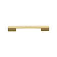 High quality image of the Heritage Brass Cabinet Pull Bridge Design 96mm CTC Satin Brass Finish | Sku. c3684-96-sb | Discounted prices available from Trade Door Handles