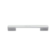 High quality image of the Heritage Brass Cabinet Pull Bridge Design 96mm CTC Satin Chrome Finish | Sku. c3684-96-sc | Discounted prices available from Trade Door Handles