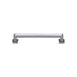 High quality image of the Heritage Brass Cabinet Pull Square Vintage Design 101mm CTC Polished Chrome Finish | Sku. c3964-101-pc | Discounted prices available from Trade Door Handles