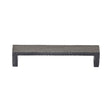 High quality image of the Heritage Brass Cabinet Pull Hammered Wide Metro Design 101mm CTC Matt Bronze Finish
 | Sku. c4525-101-mb | Discounted prices available from Trade Door Handles