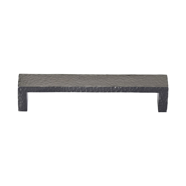 High quality image of the Heritage Brass Cabinet Pull Hammered Wide Metro Design 160mm CTC Matt Bronze Finish
 | Sku. c4525-160-mb | Discounted prices available from Trade Door Handles