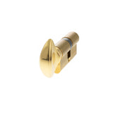 Quality image of AGB Euro Profile 5 Pin Cylinder Key to Turn 30-30mm (60mm) - Polished Brass | Sku. c620012525 | available from Trade Door Handles.
