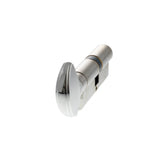 Quality image of AGB Euro Profile 5 Pin Cylinder Key to Turn 35-35mm (70mm) - Polished Chrome | Sku. c620303030 | available from Trade Door Handles.