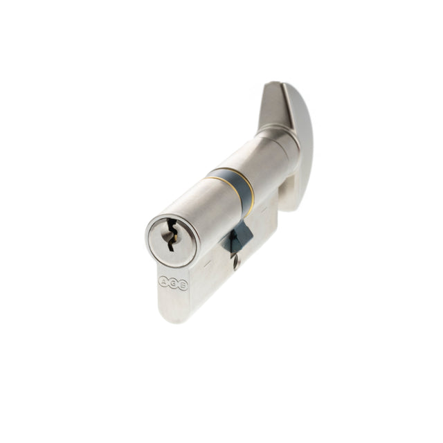 Quality image of AGB Euro Profile 5 Pin Cylinder Key to Turn 35-35mm (70mm) - Satin Chrome | Sku. c620323030 | available from Trade Door Handles.