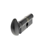 Quality image of AGB Euro Profile 5 Pin Cylinder Key to Turn 35-35mm (70mm) - Matt Black | Sku. c620843030 | available from Trade Door Handles.