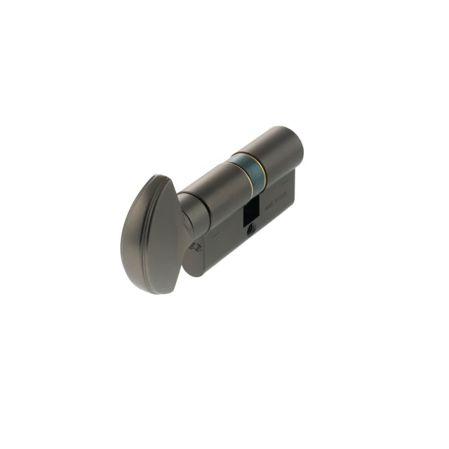 Quality image of AGB Euro Profile 5 Pin Cylinder Key to Turn 30-30mm (60mm) - Black Nickel | Sku. c620f92525 | available from Trade Door Handles.