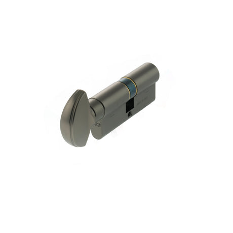 Quality image of AGB Euro Profile 5 Pin Cylinder Key to Turn 35-35mm (70mm) - Black Nickel | Sku. c620f93030 | available from Trade Door Handles.