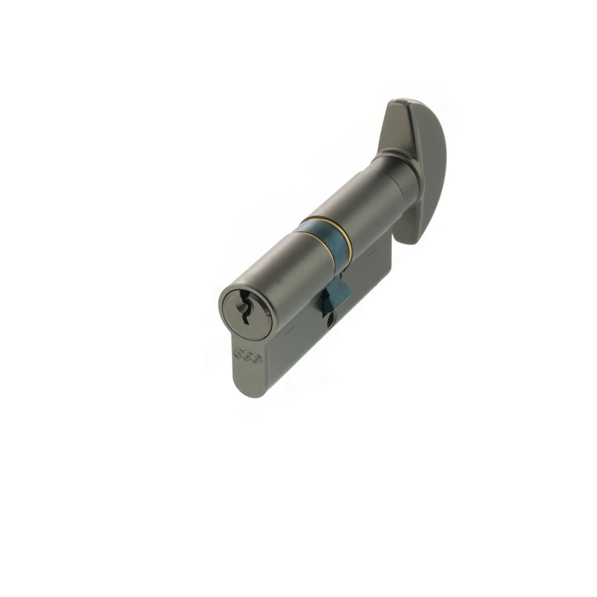 Quality image of AGB Euro Profile 5 Pin Cylinder Key to Turn 35-35mm (70mm) - Black Nickel | Sku. c620f93030 | available from Trade Door Handles.