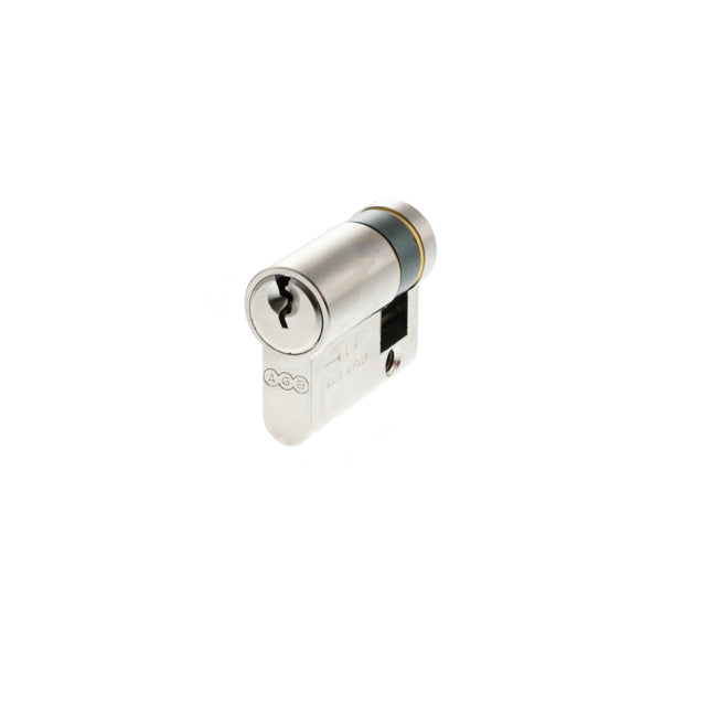Quality image of AGB Euro Profile 5 Pin Single Cylinder 30-10mm (40mm) - Polished Chrome | Sku. c630300525 | available from Trade Door Handles.