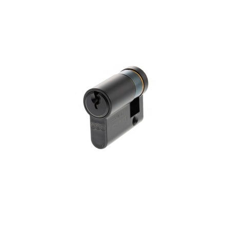 Quality image of AGB Euro Profile 5 Pin Single Cylinder 30-10mm (40mm) - Matt Black | Sku. c630840525 | available from Trade Door Handles.