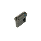 Quality image of AGB Euro Profile 5 Pin Single Cylinder 30-10mm (40mm) - Black Nickel | Sku. c630f90525 | available from Trade Door Handles.