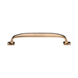 High quality image of the Heritage Brass Cabinet Pull Durham Design 160mm CTC Unlacquered Brass Finish | Sku. c7213-160-ulb | Discounted prices available from Trade Door Handles