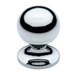 High quality image of the Heritage Brass Cabinet Knob Ball Design 38mm Polished Chrome Finish | Sku. c8321-38-pc | Discounted prices available from Trade Door Handles