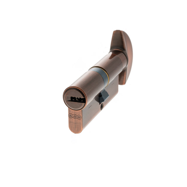 Quality image of AGB Euro Profile 15 Pin Cylinder Key to Turn 35-35mm (70mm) - Copper | Sku. ca20023030 | available from Trade Door Handles.