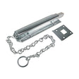 This is an image of Timco - Spring Chain Bolt - Zinc 18" (1 Each Plain Bag) CB18ZB
