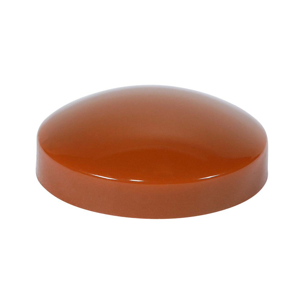 This is an image of Timco - Two Piece Screw Caps - Clay Brown To fit 3.5 to 4.2 Screw - (100 PCS TIMpac) CBROWNPLAST