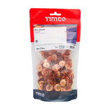 This is an image of Timco - Disc Rivets - Copper 20 x 1.50mm (250 PCS TIMbag) CDRB