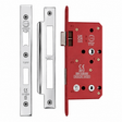 CE Bathroom Lock  78mm Centre Polished Chrome Nickel Finish