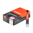 This is an image of Timco - FirmaHold Collated Clipped Head Nails & Fuel Cells - Retail Pack - Ring Shank - FirmaGalv 2.8 x 63mm/1CFC (1100 PCS Box) CFGR63G