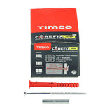 This is an image of Timco - Corefix 120 Dot & Dab Wall Fixing 5.0 x 120mm - (24 PCS Box) CFX024PT