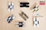 Quality image of AGB Eclipse Adjustable Concealed Hinge - White | Sku. agbh32wh | available from Trade Door Handles.