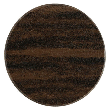 This is an image of Timco - Self-Adhesive Cover Caps - African Hardwood 13mm - (112 PCS Pack) COVERAH13