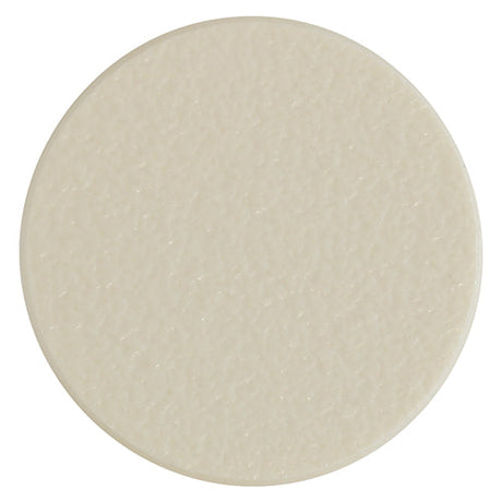 This is an image of Timco - Self-Adhesive Cover Caps - Ivory 13mm - (112 PCS Pack) COVERIV13