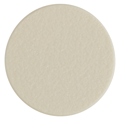This is an image of Timco - Self-Adhesive Cover Caps - Ivory 13mm - (112 PCS Pack) COVERIV13