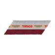 This is an image of Timco - FirmaHold Collated Clipped Head Nails - Trade Pack - Ring Shank - FirmaGalv + 3.1 x 75mm (2200 PCS Box) CPLT75