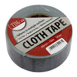 This is an image of Timco - Cloth Tape - Silver 50m x 48mm (1 Each Roll) PCSCTSILVER