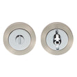 Carlisle Brass - Thumb Turn & Release - Satin Nickel / Polished Chrome gk4004sncp