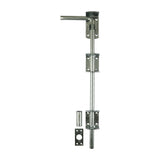 This is an image of Timco - Garage Drop Down Bolt - Hot Dipped Galvanised 18" (1 Each TIMbag) DDB18GP