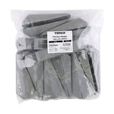This is an image of Timco - PVC Door Wedge 136 x 43 x 29 (20 Pieces Bag) DWEDGEBG