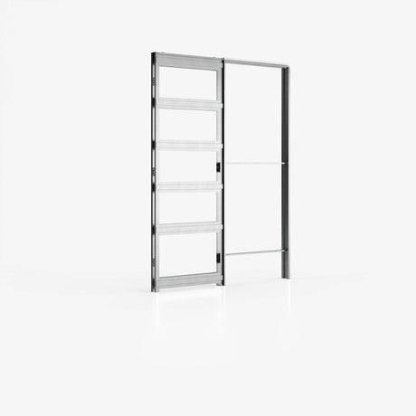 Quality image of Ermetika EvoKit Pocket Door System 926x2040 Door 100mm WT - Raw Wood | Sku. eek1crw | available from Trade Door Handles.