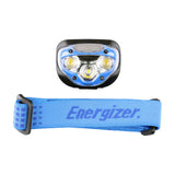 This is an image of Timco - EnergizerÃƒâ€šÃ‚Â® LED Vision Headlamp - 200 Lumen Blue / 200 Lumen (1 Each Backing Card) ENR270228