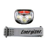 This is an image of Timco - EnergizerÃƒâ€šÃ‚Â® LED Vision HD+ Focus Headlamp - 400 Lumen Grey / 400 Lumen (1 Each Backing Card) ENR412802