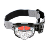 This is an image of Timco - EnergizerÃƒâ€šÃ‚Â® LED Vision HD+ Focus Headlamp - 400 Lumen Grey / 400 Lumen (1 Each Backing Card) ENR412802